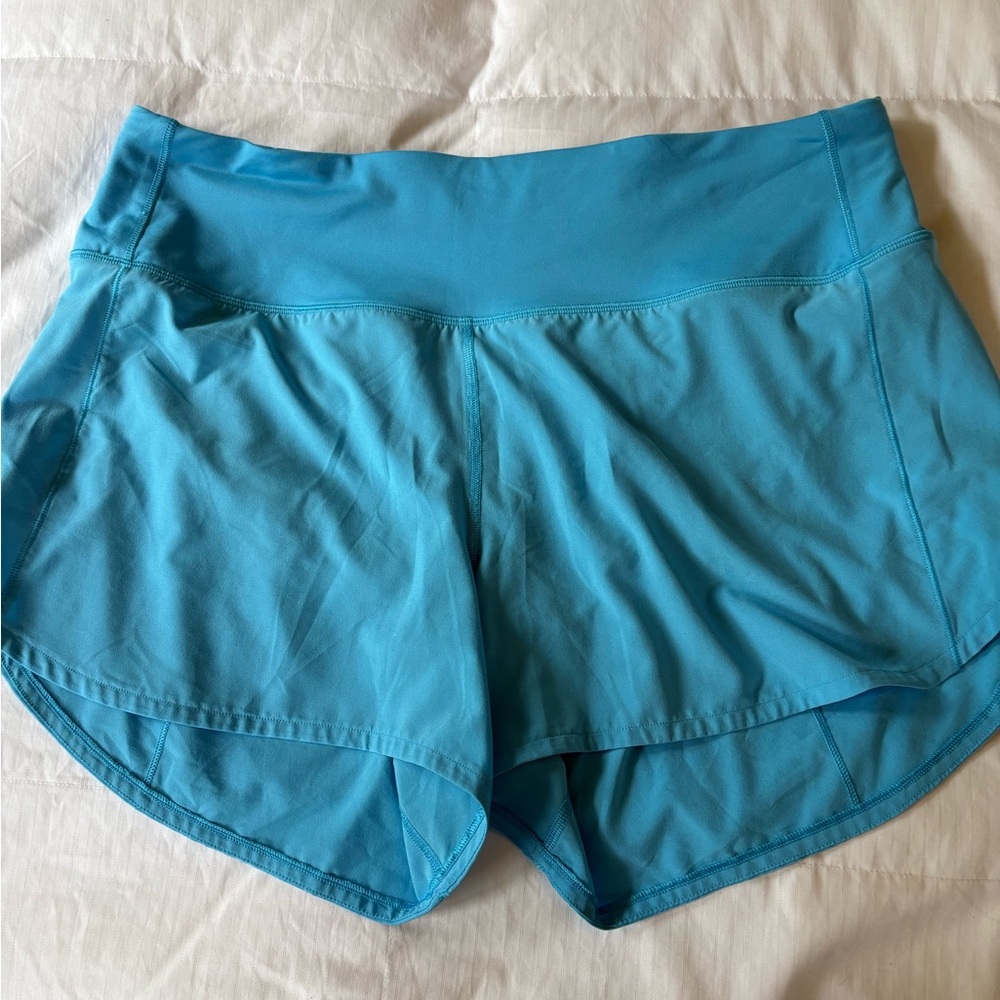 Blue Women's Athletic Shorts